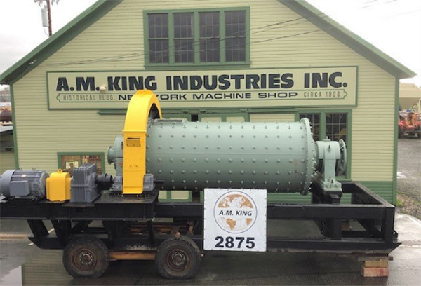Canadian Allis Chalmers 6' X 14' Ball Mill With 250 Hp Motor)